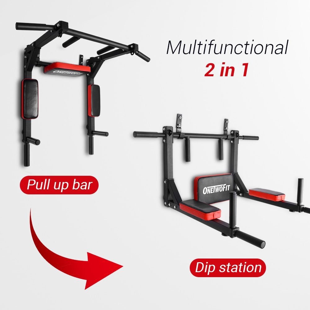 Pull Up & Dip Rack - OneTwoFit