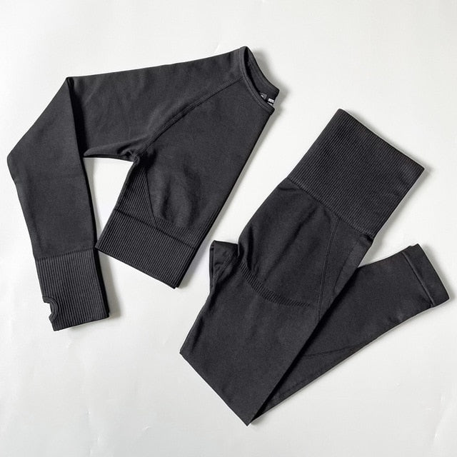 Seamless Yoga Set Fitness Clothing
