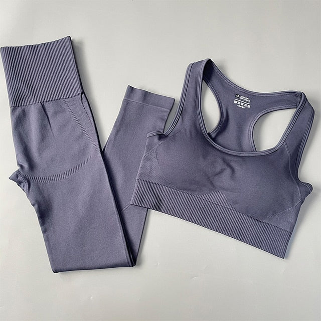 Seamless Yoga Set Fitness Clothing