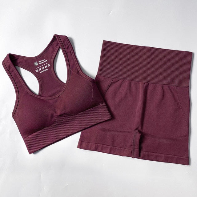 Seamless Yoga Set Fitness Clothing