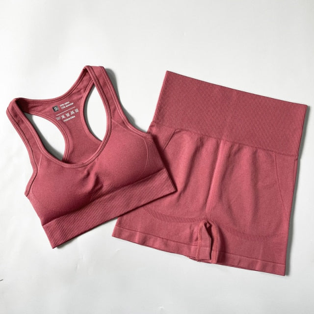 Seamless Yoga Set Fitness Clothing
