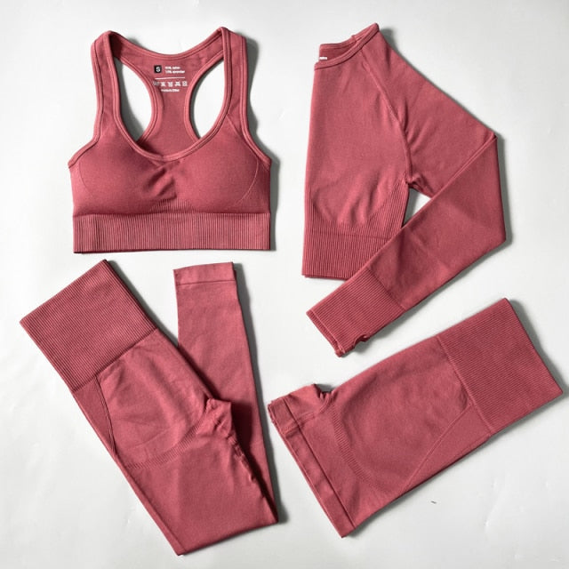 Seamless Yoga Set Fitness Clothing