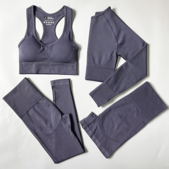 Seamless Yoga Set Fitness Clothing
