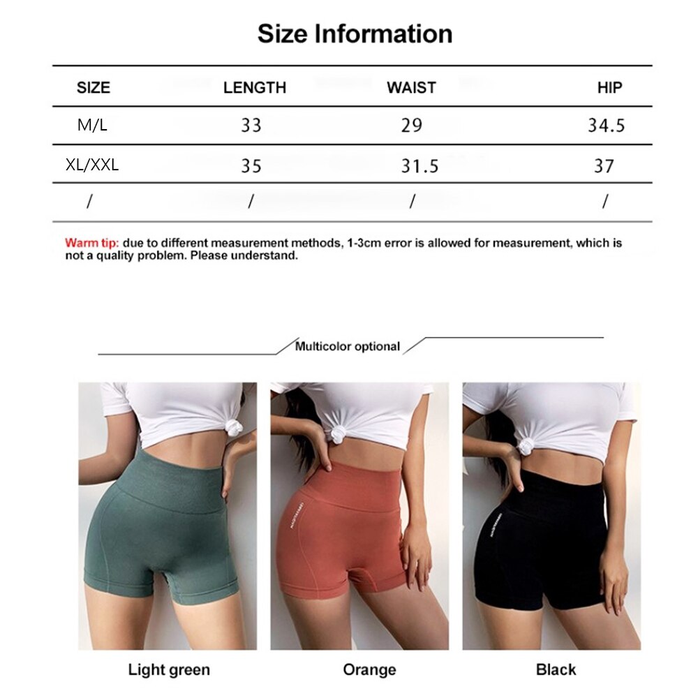 Shorts and leggings high waist for women
