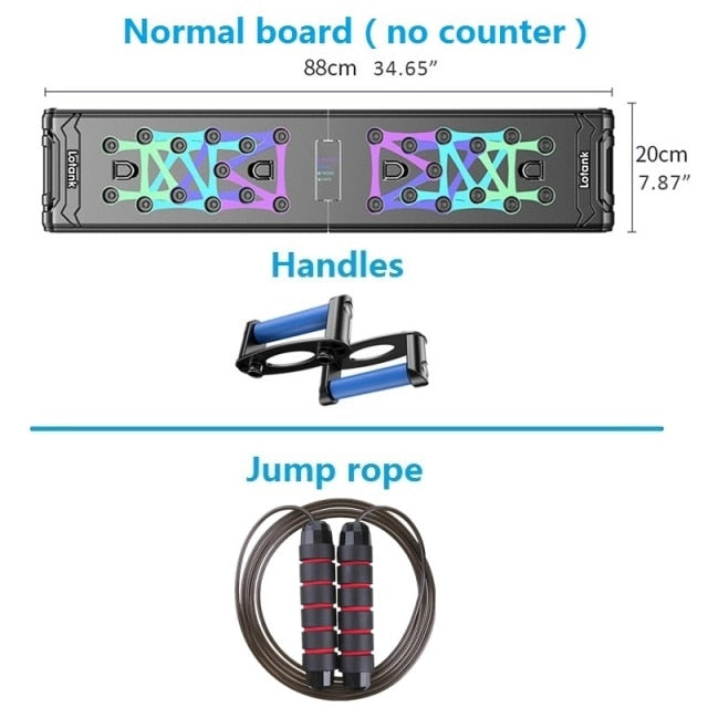 Counting Folding Push Up Board Multifunctional