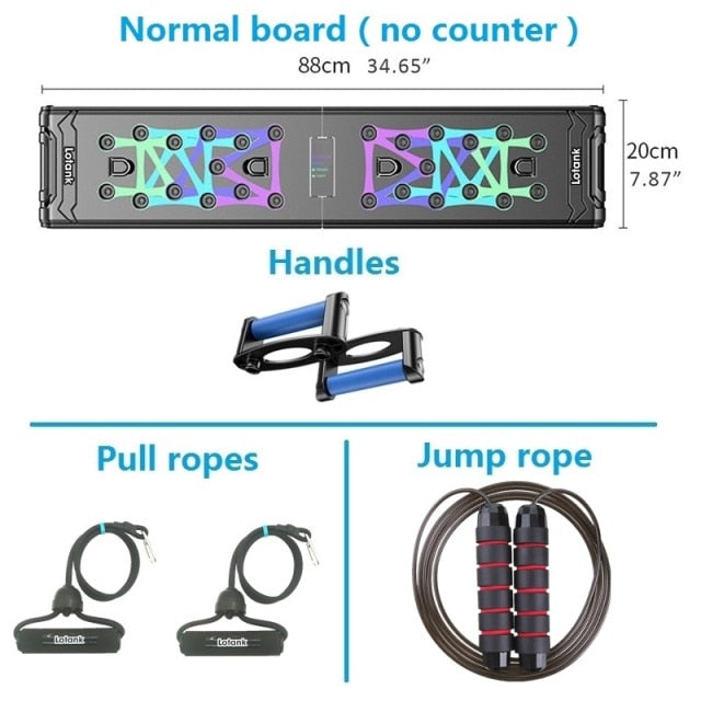 Counting Folding Push Up Board Multifunctional