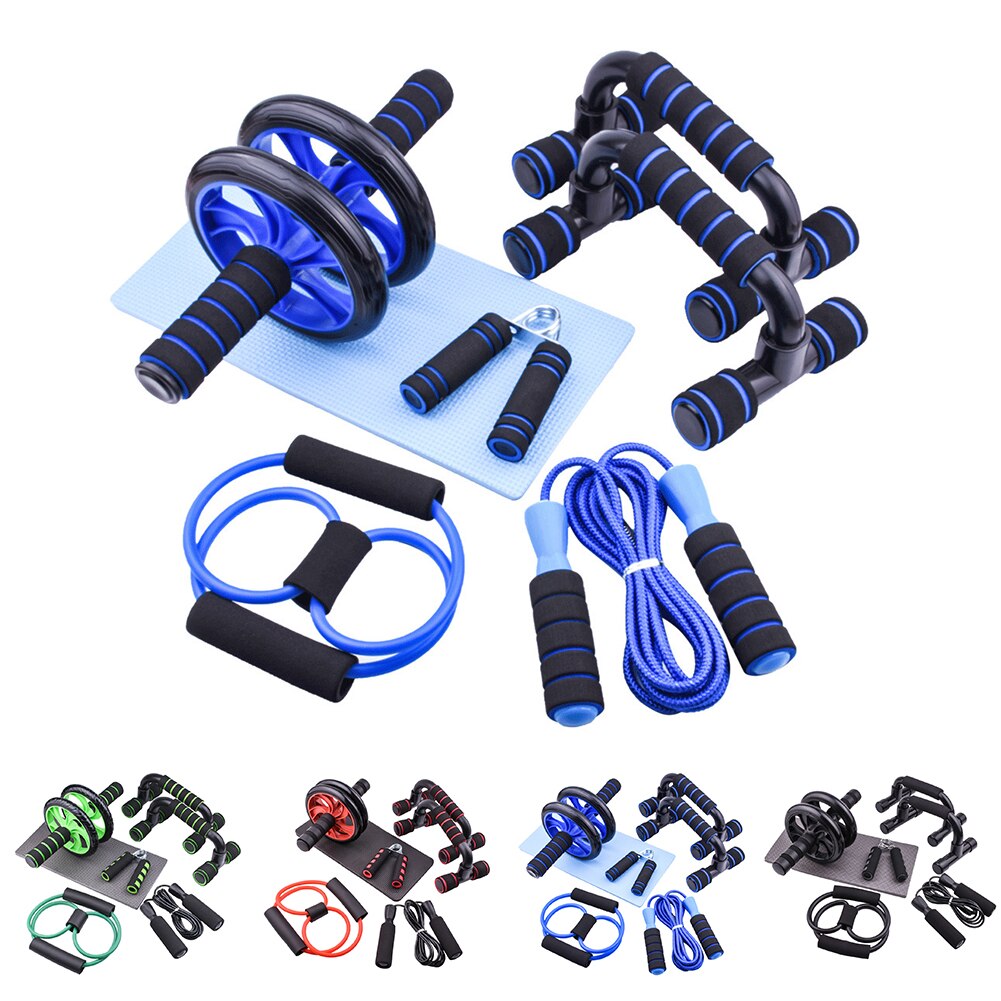 7PCS Ab Roller Set