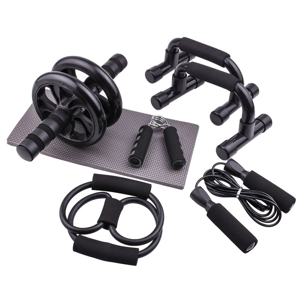 7PCS Ab Roller Set