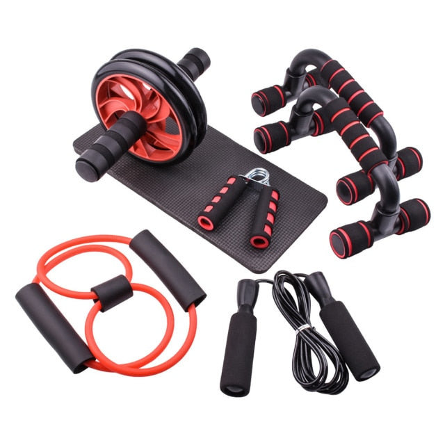 7PCS Ab Roller Set
