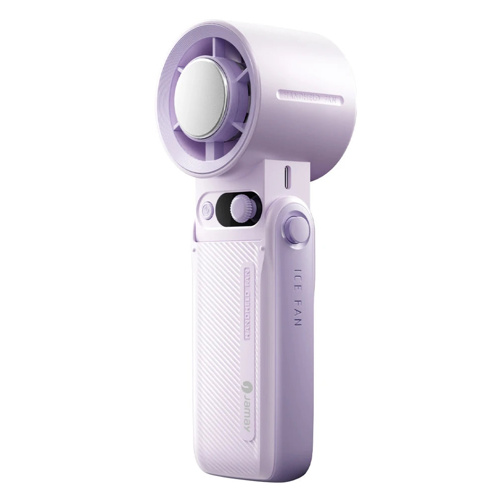 Rechargeable Handheld Fan, 199 Speeds and 6H Battery, Portable Mini Cooling Fan