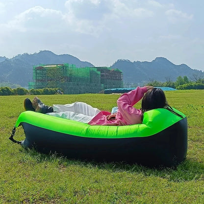 Fast Inflatable Air Sofa Bed for Beach, Camping, Festival and Outdoor Travel