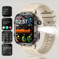 Tactical GPS Smartwatch with Bluetooth Calling, LED Flashlight & Fitness Tracker for Men