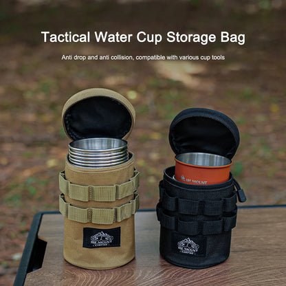 Portable Camping Gear Bag with Hanging Hooks, Lightweight Storage Organizer