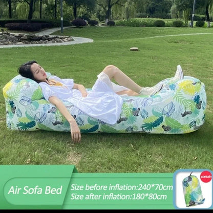 Fast Inflatable Air Sofa Bed for Beach, Camping, Festival and Outdoor Travel