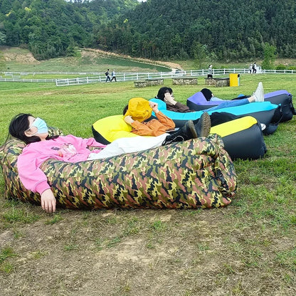 Fast Inflatable Air Sofa Bed for Beach, Camping, Festival and Outdoor Travel