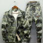 Men's Lightweight Camo Tactical Jacket with Multiple Pockets for Work & Outdoor Activities