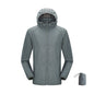 Men's and Women's Waterproof Hiking Jacket, Packable Windbreaker Rain Coat