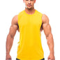 Custom Logo Men's Bodybuilding Tank Top Personalized Gym Workout Sleeveless Fitness Singlet
