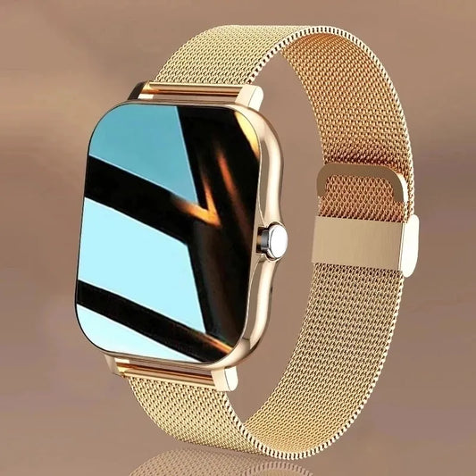 2025 Fitness Smartwatch with Bluetooth Call, Heart Rate Monitor and Waterproof