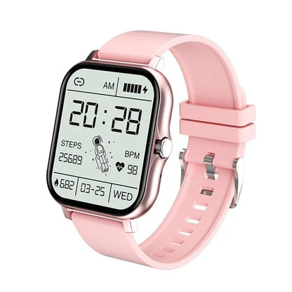 2025 Fitness Smartwatch with Bluetooth Call, Heart Rate Monitor and Waterproof