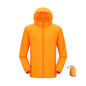 Men's and Women's Waterproof Hiking Jacket, Packable Windbreaker Rain Coat