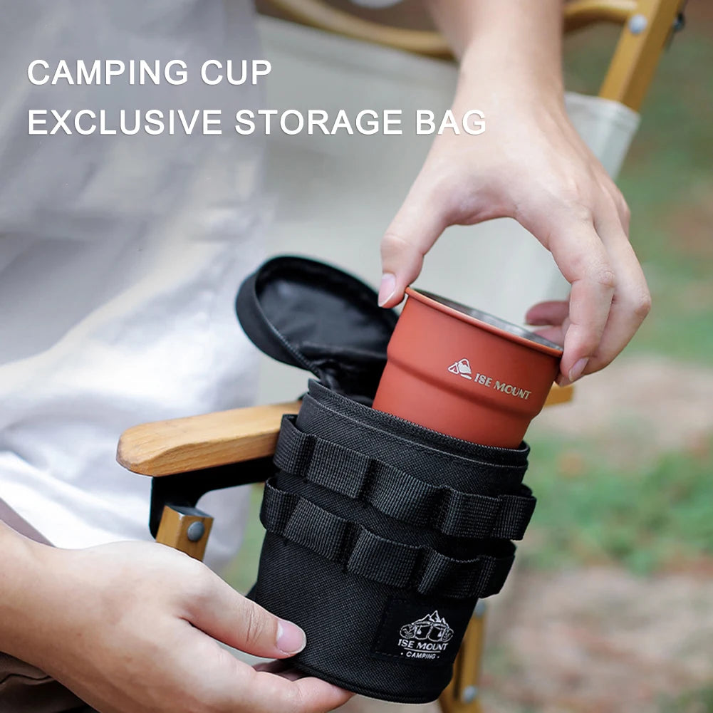 Portable Camping Gear Bag with Hanging Hooks, Lightweight Storage Organizer