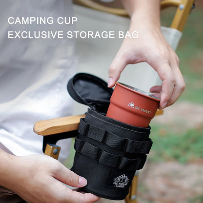Portable Camping Gear Bag with Hanging Hooks, Lightweight Storage Organizer