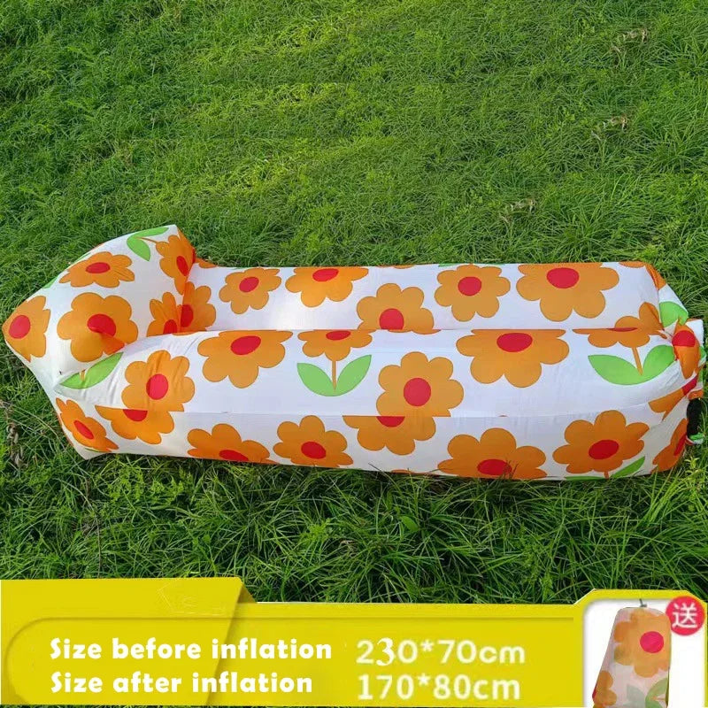 Fast Inflatable Air Sofa Bed for Beach, Camping, Festival and Outdoor Travel