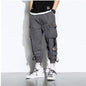 Men's Loose Fit Cargo Workwear Pants Spring Summer Casual Streetwear Joggers