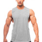 Custom Logo Men's Bodybuilding Tank Top Personalized Gym Workout Sleeveless Fitness Singlet