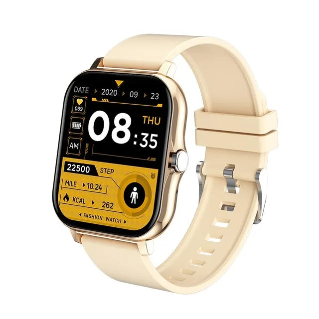 2025 Fitness Smartwatch with Bluetooth Call, Heart Rate Monitor and Waterproof