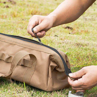 Large Capacity Portable Toenail Kit with Hanging Hook for Outdoor Camping