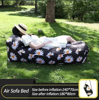 Fast Inflatable Air Sofa Bed for Beach, Camping, Festival and Outdoor Travel
