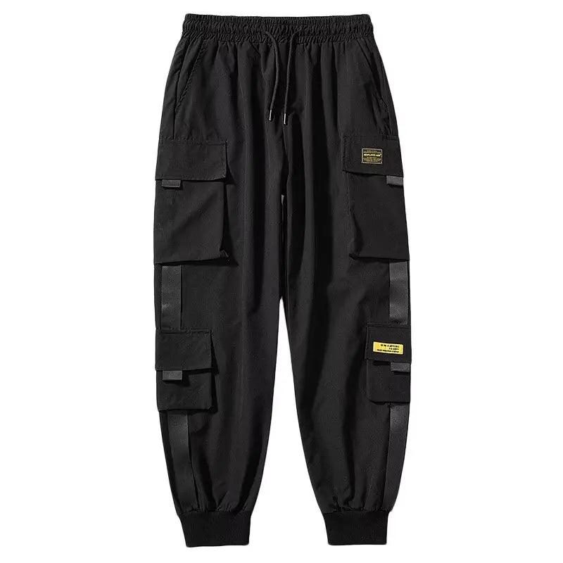 Men's Loose Fit Cargo Workwear Pants Spring Summer Casual Streetwear Joggers