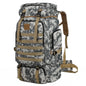 Large Capacity Hiking Backpack Outdoor Camping Rucksack Canvas Trekking Backpack