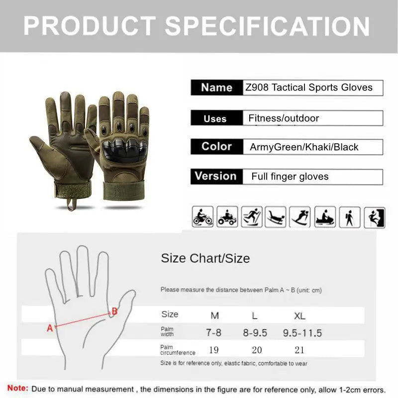 Tactical Outdoor Sports Gloves