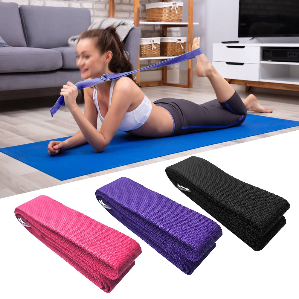 4PCS Yoga Equipment Set Yoga Wheel Cotton Stretching Strap Stability EVA Blocks Yoga Pilates Meditation Exercise Set