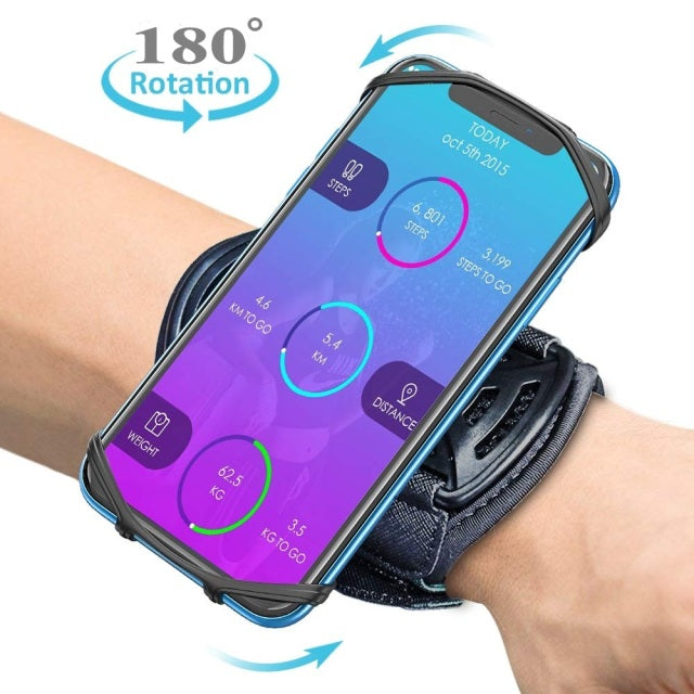 Wristband Phone Holder for iPhone/Samsung/Huawe Running  Universal
