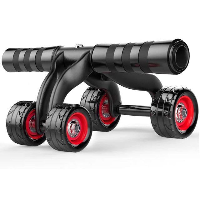 4 Wheels Abdominal Roller Muscle Trainer