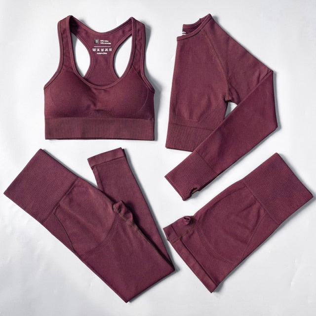 Seamless Yoga Set Fitness Clothing