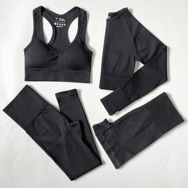 Seamless Yoga Set Fitness Clothing