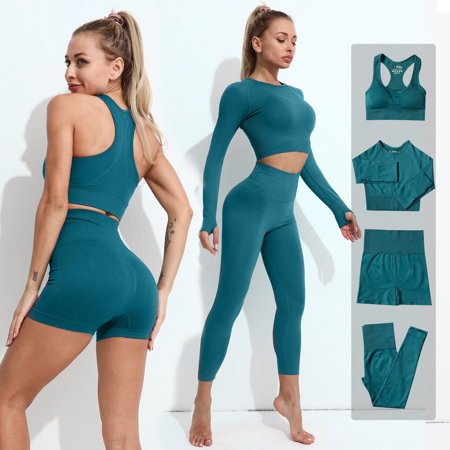 Seamless Yoga Set Fitness Clothing