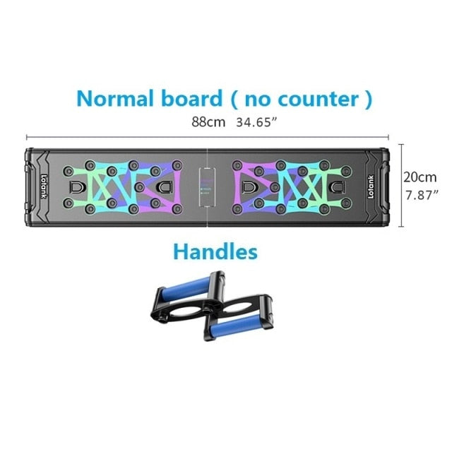 Counting Folding Push Up Board Multifunctional