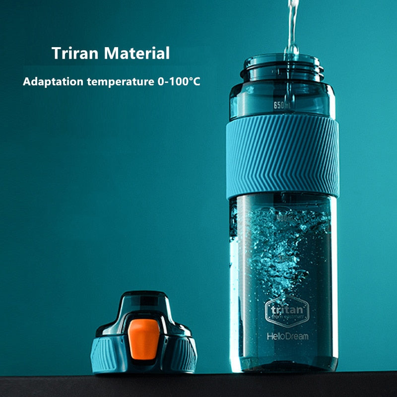 Water Bottle Tritan  With Straw Eco-Friendly - 750ml/1000ml/1600ml